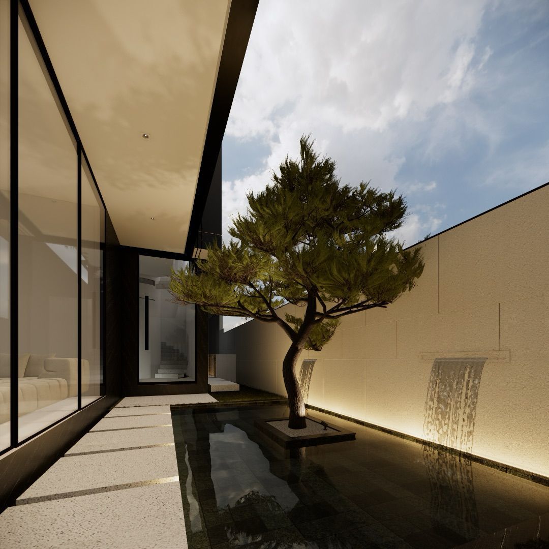 تصميم فيلا سكنية – حي الملقاء